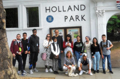 Our trip to Holland Park